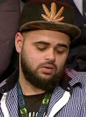 Zaky Mallah during the controversial Q&A episode.