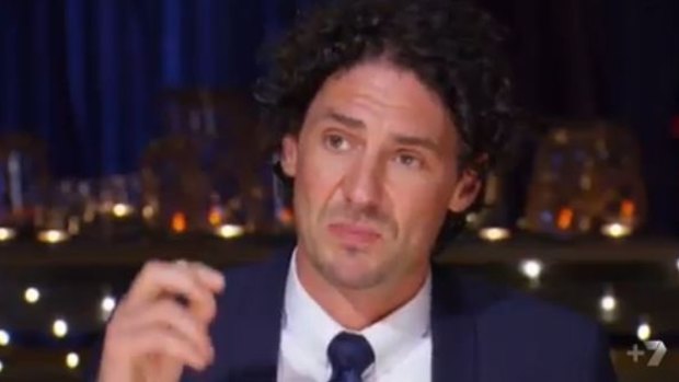 My Kitchen Rules guest judge Colin Fassnidge expresses his feelings to the contestants.