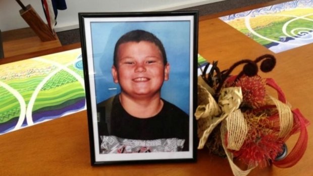 Alex Fisher, 10, was killed in Waitarere, west of Levin, last October.
