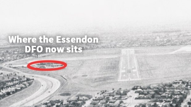 Essendon Airport in 1973. 