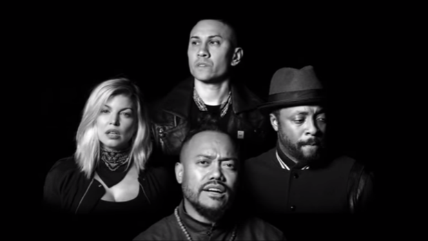 Fergie, Will.I.Am., Taboo and apl.de.ap said the new track was in response to terrorism and violence.