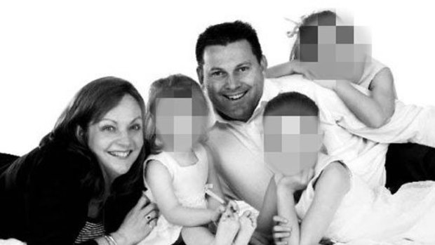 Allison and Gerard Baden-Clay, with their three children.