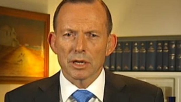 "Well I don't accept that." Tony Abbott hits back at Leigh Sales.