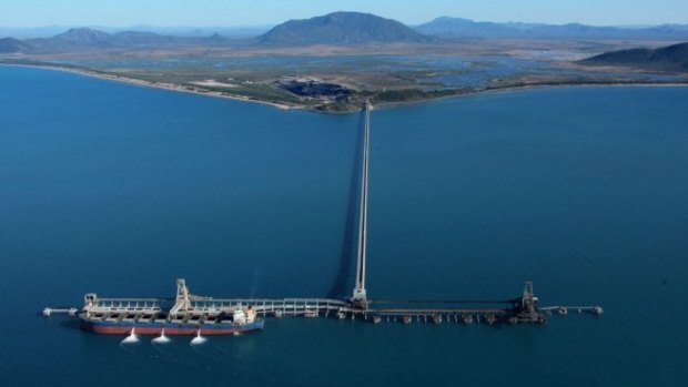 The Abbot Point coal terminal is located near Bowen in North Queensland.