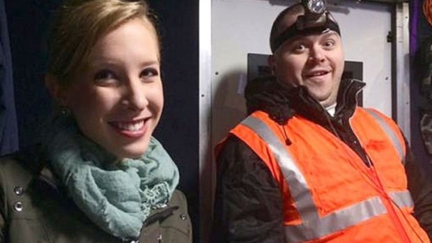 Alison Parker, 24, and Adam Ward, 27, often worked together.