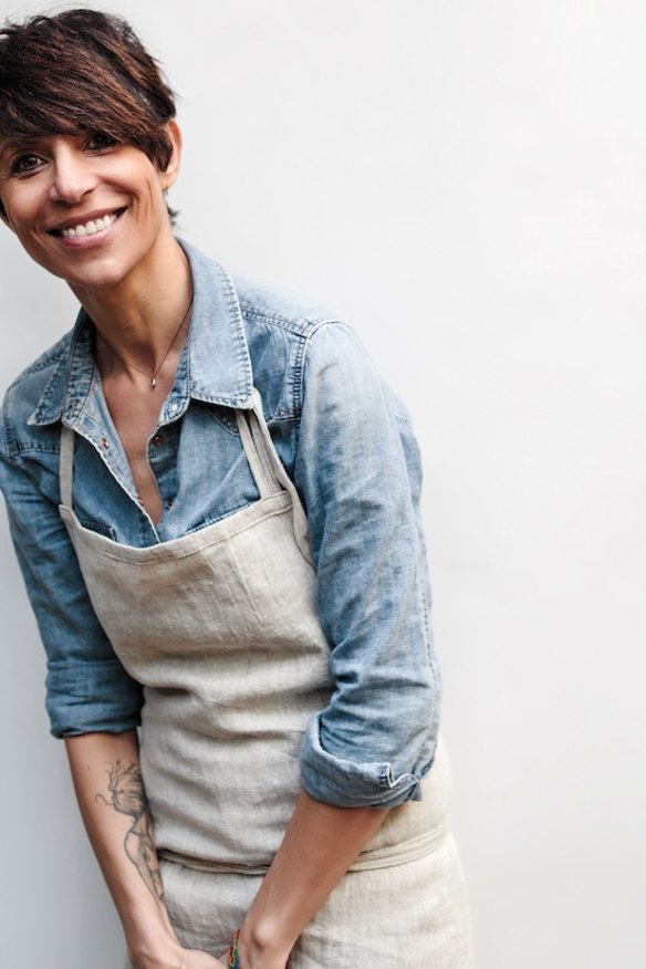 French-born Dominique Crenn, from Atelier Crenn, San Francisco, who won World's Best Female Chef 2016.