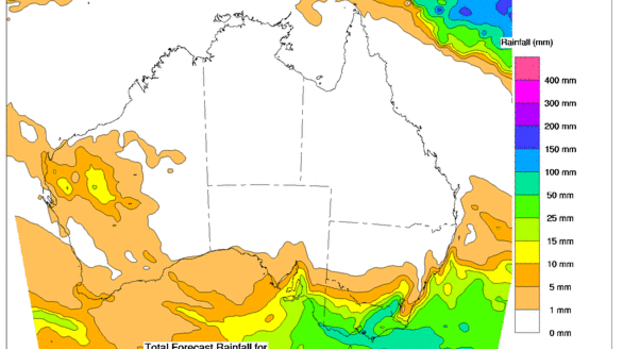 Only minuscule amounts of rain are forecast for NSW.