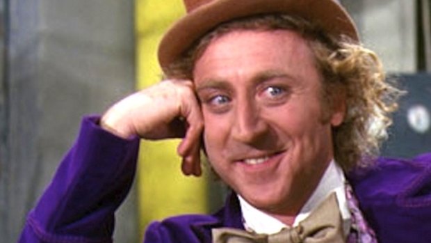 Gene Wilder as one of his most beloved creations - Willy Wonka.