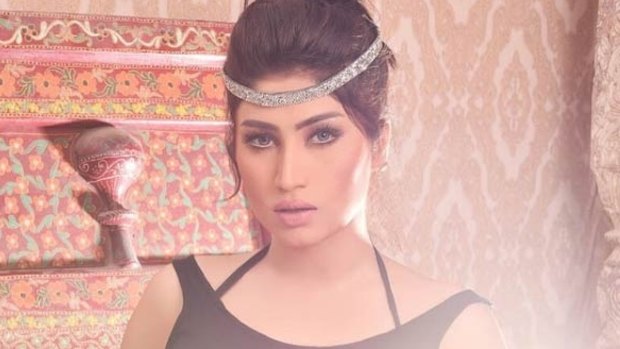 Pakistani social media star Qandeel Baloch, who was recently strangled to death.  