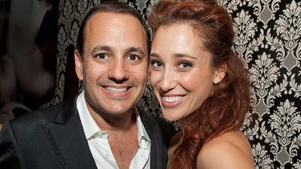 Perth businessman Troy Barbagallo and wife Sophia.