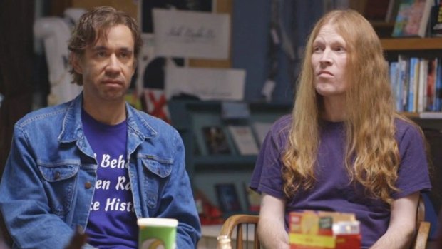 A fictional 'all-male feminist support group' in Portlandia 