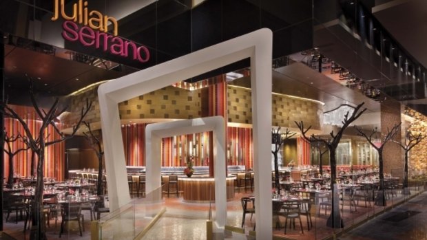 Dine at Aria's Julian Serrano for a very Vegas experience.