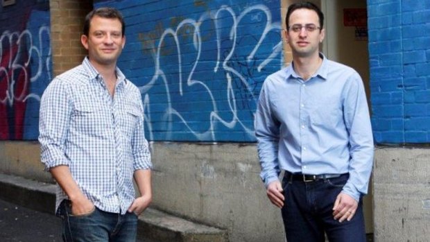 David Vitek and Robert Sharon-Zipser quit their full-time jobs ten years ago to found hipages.com.au.
