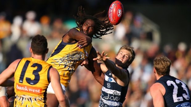 West Coast will be out to break their away hoodoo against Geelong on Saturday.