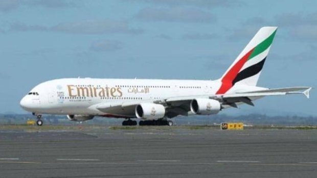 The Emirates Airbus A380, the world's largest passenger jet, was headed straight for the Air Seychelles plane.