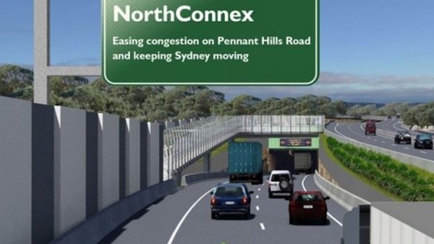 The operator of NorthConnex will be paid compensation if not enough trucks use the 9 kilometre motorway