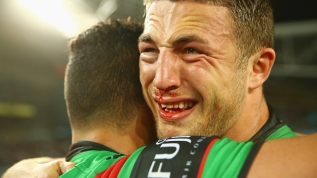 Please explain: Sam Burgess' return to the Rabbitohs is being questioned by the NRL.