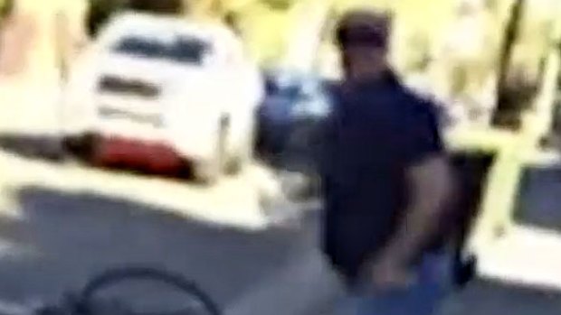 Milad Ayoub was caught on camera in the alleged dispute.