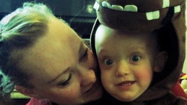 Dexter Lilly suffers from a rare genetic disorder that causes tumours to grow in his body.