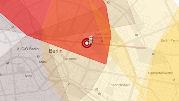 Triangulation: A German politician got his metadata from his telco and showed how it plotted his movements.