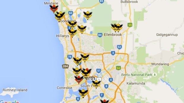 The Magpie Alert website documents attacks across Western Australia.
