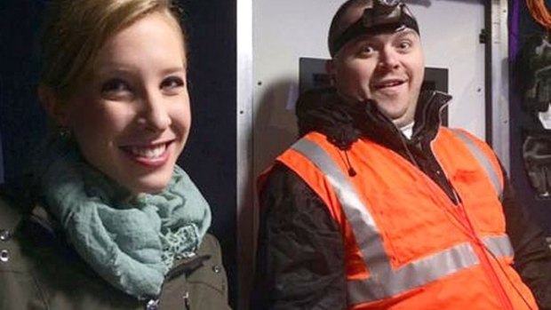 Alison Parker, 24, and Adam Ward, 27, often worked together.