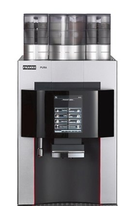The Franke Pura coffee machine: $12,963 plus installation.