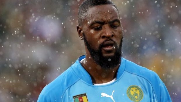 Cameroon goalkeeper Charles Itandje was allegedly subjected to homophobic taunts during the group match against Mexico.