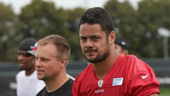 No Plan B: Jarryd Hayne has no Plan B after the Rio Olympics just yet.