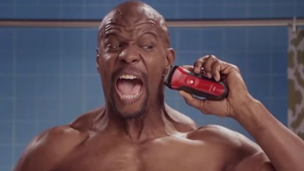 Actor Terry Crews is most famously known as "Old Spice guy."