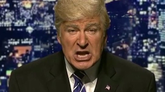 Alex Baldwin has parodied Donald Trump's half-baked apology on Saturday Night Live.