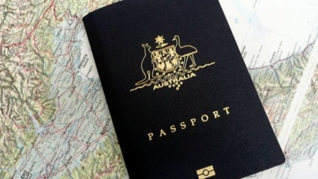 Passports only come in four standard colours.
