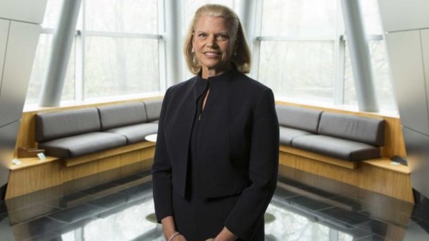 IBM chief Virginia Rometty says it's a rocky time.