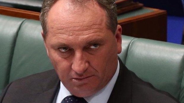 Barnaby Joyce, when pressed to clarify his remarks, said the closing down of the live animal export industry caused 'extreme bad will' with Indonesia.