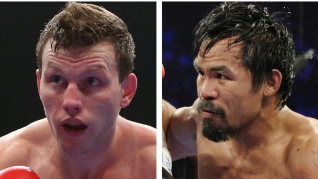 Jeff Horn and Manny Pacquiao.