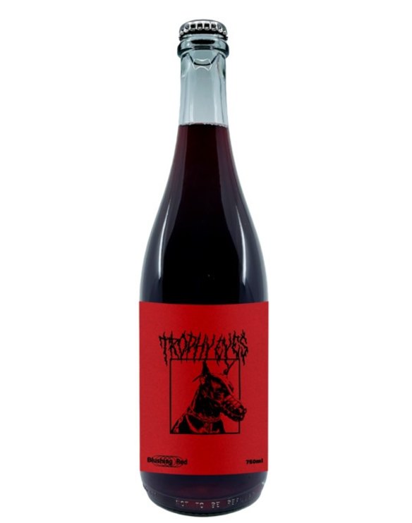 "Heaven Sent" - a blushing red from Trophy Eyes, Golden Child Wines and Built to Spill Wine.