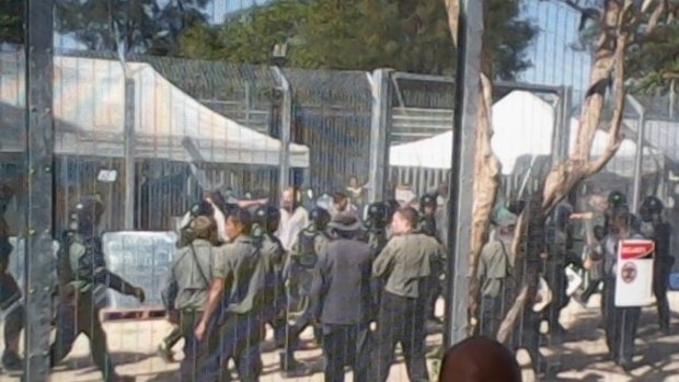 Manus Island's detention centre has been rocked by protests for the past week.