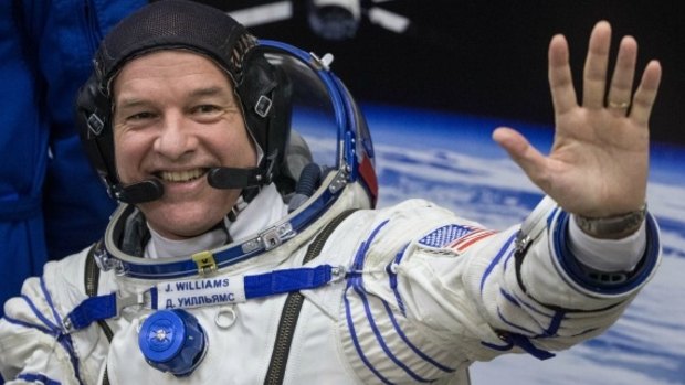 Space is taking its tolls on astronauts' eyesight. NASA astronaut Jeffrey Williams.