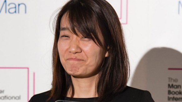 Han Kang after she won the 2016 Man Booker Prize.