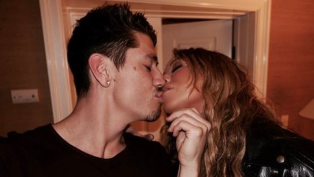 Tananka loved sharing PDA-filled pictures with Carey on Instagram.