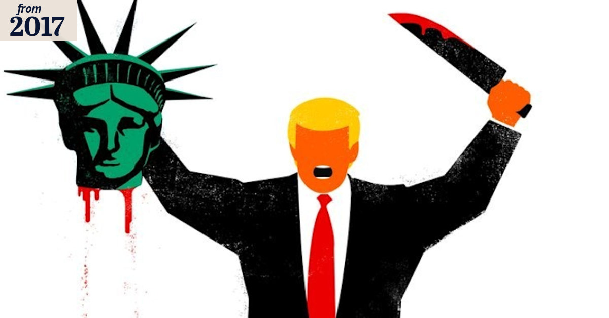 German magazine Der Spiegel divides with Trump cover