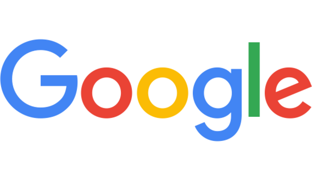 Google's new logo drops the serifs and tweaks the colours, but keeps the tilted 'e'.