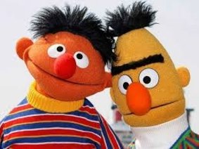 Bert and Ernie: The ultimate flatmates.