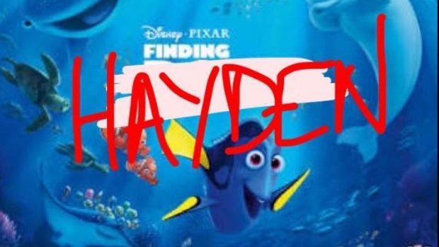 The search for Hayden sparked some creativity...