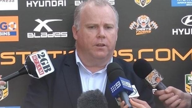 Double-booked: Former Wests Tigers CEO Grant Mayer.
