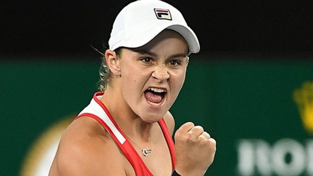 Young Australian Ash Barty again found a way to absorb a big-hitting opponent and navigate a path to the third round.