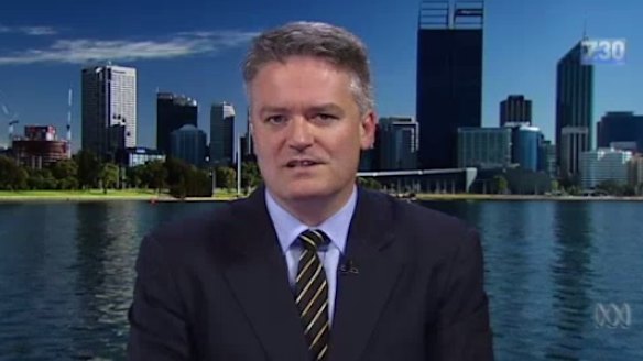 Matthias Cormann did not rule out the cigarette tax increase on 7.30. 