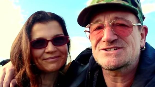 Just when the day couldn't get any better ... U2 frontman Bono, with wife Ali, is now even richer. 