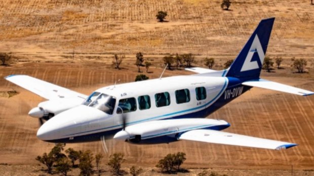 One of the aircraft Crooked Compass will use for its Long Lunch day trips.