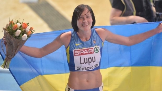 Ukrainian runner Nataliya Lupu.